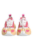 Dolce & Gabbana Multicolor Leather Daymaster Low Top Sneakers Shoes